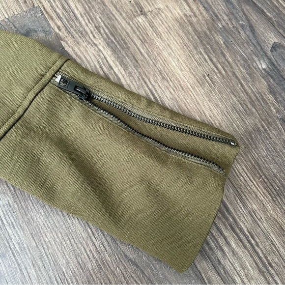 Only Love Urbanized Green Military Utility Style Jacket - Picture 6 of 16